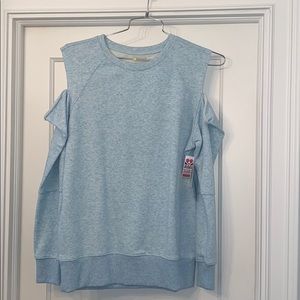 Zella Blue Sterling Heather Sweatshirt